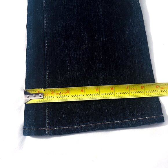 GAP Perfect Boot Denim Jeans Dark Wash Mid Rise Denim 27/4R - Picture 11 of 14